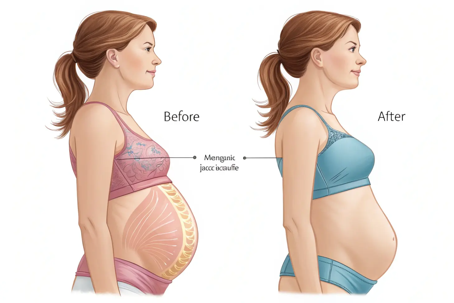 دهون البطن المتدلية: لماذا تظهر وكيف نتعامل معها دون جراحة؟